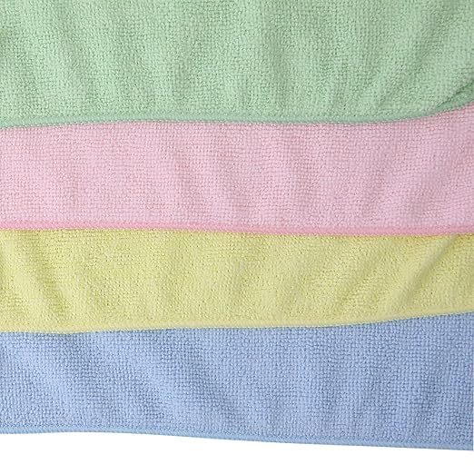 Boardwalk Microfiber Cleaning Cloths, 16 x 16, Green, 24/Pack