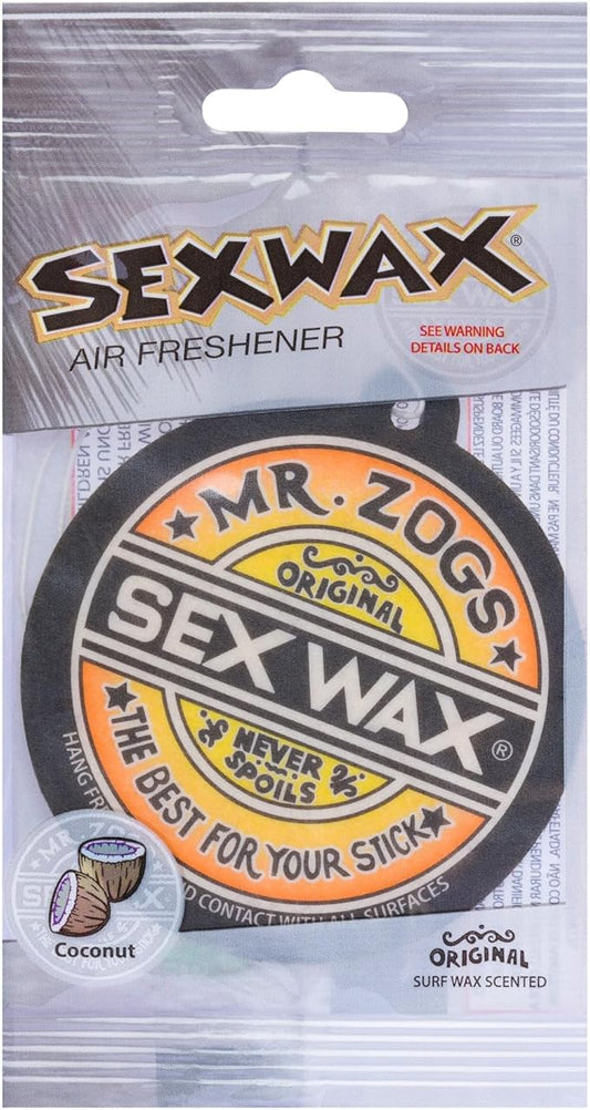 Sex Wax Air Freshener (10-Pack, Coconut Scent)