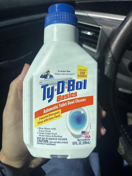 Ty-D-Bol Basics Automatic Toilet Bowl Cleaner 10 oz