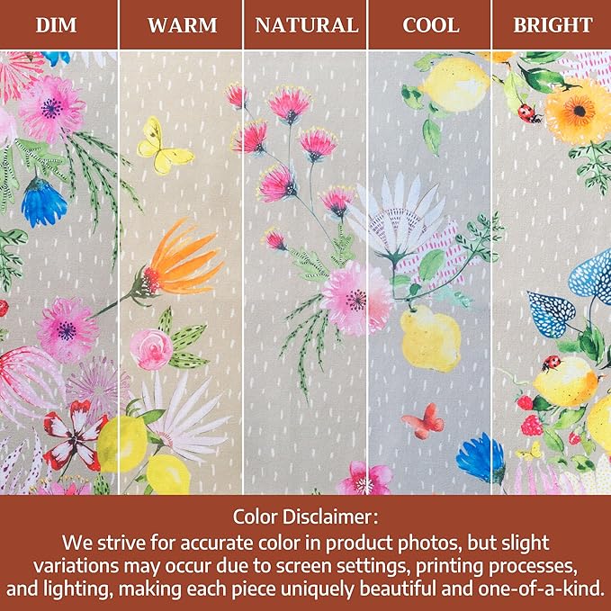 Maison d' Hermine 100% Cotton Cloth Napkins Set of 4 Everyday Reusable Square Napkins Cloth Washable Dinner Party Wedding Restaurant Hotel Kitchen Spring Summer (Jardin D'Ete - Fog, 20" x 20")