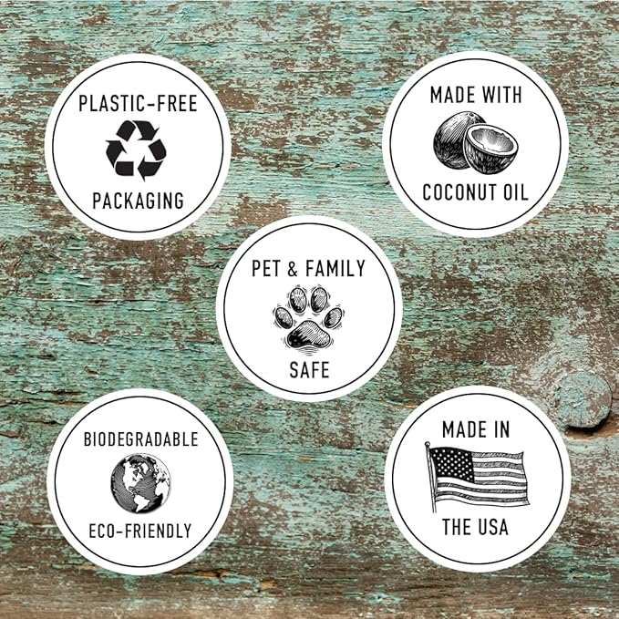 Project Sudz Solid Dish Soap | Made with Coconut Oil | 4 oz Reusable Tin or 2 Pack Refill | Zero Waste, Long-Lasting, Non-Toxic Grease Cutter (2 Pack Refill in Box)
