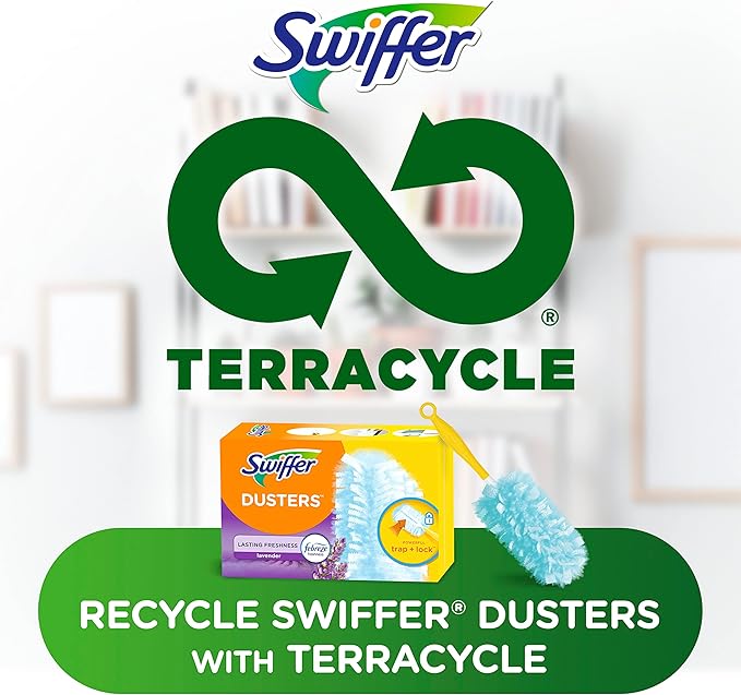 Swiffer Dusters Multi-Surface Duster Refills, Lavender Scent, 10 Count (Pack of 4)