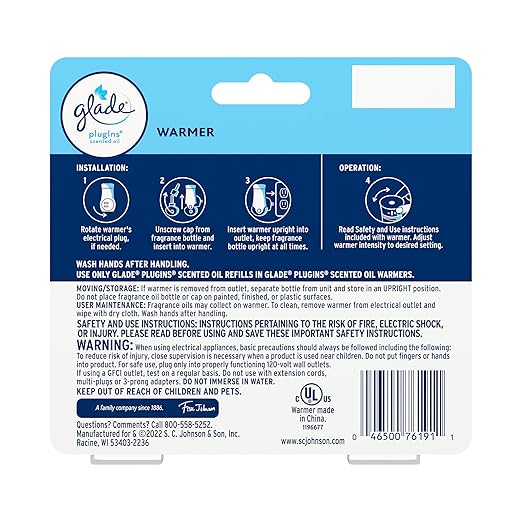SC Johnson Professional Glade PlugIns Pack for Scented Oil Refills, 2 Holders x 5 Case, 10 Total Holders for Small Business Use