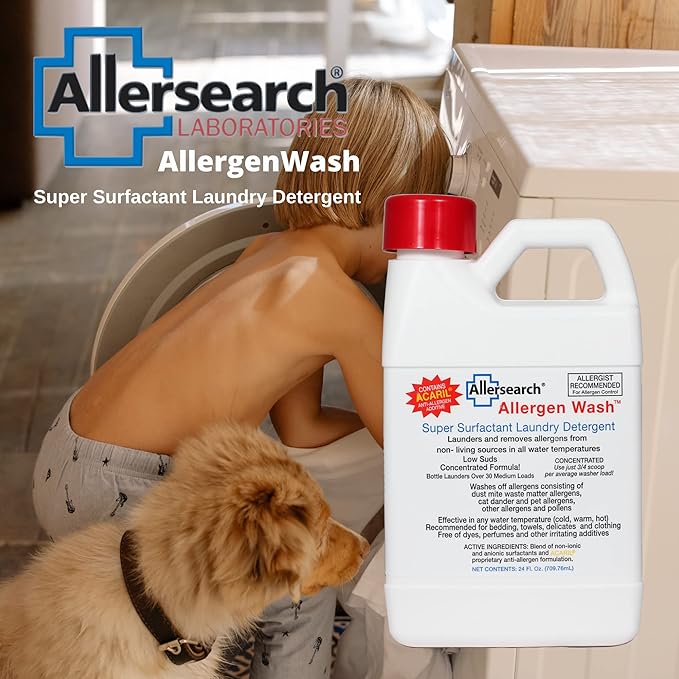 Allersearch AllergenWash 24 Oz Laundry Detergent