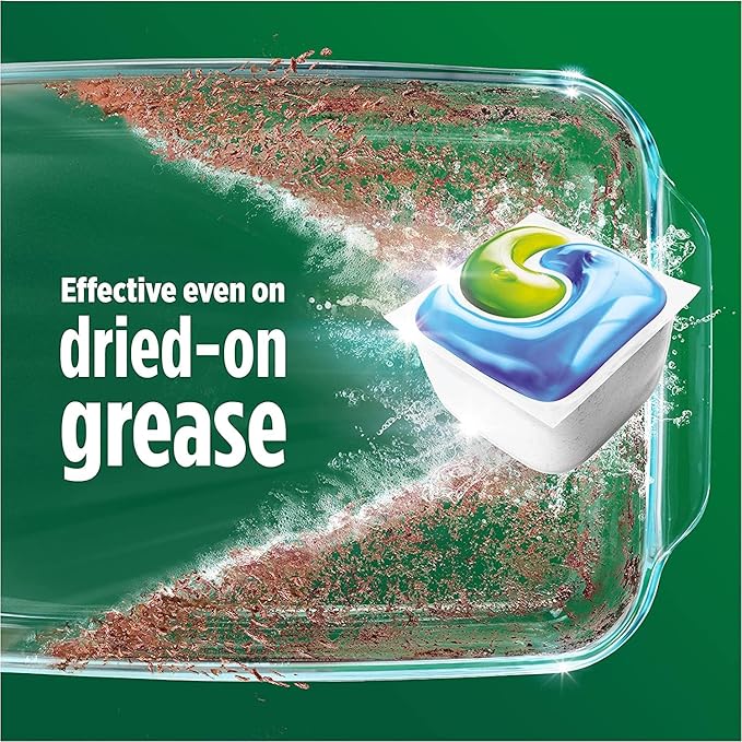 Fairy All-In-1 Original Dishwasher Tablets Bulk 70 Tablets, Effective Even On Dried-On Grease