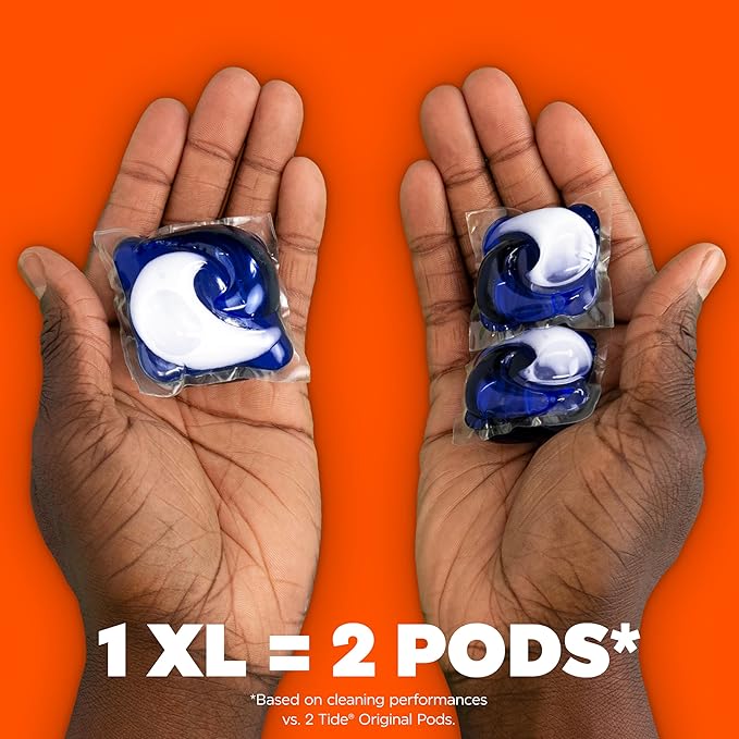 Tide Power Pods with Febreze Laundry Detergent Pacs, 45 Count, Botanical Rain Scent, All-Day Freshness
