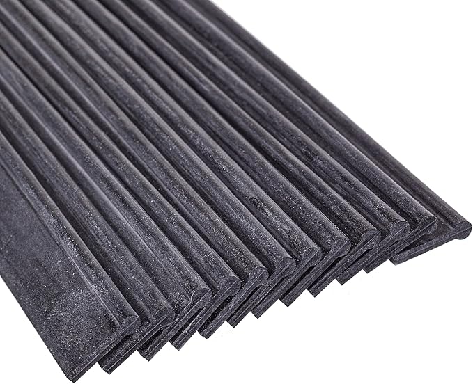 Unger-RT300 Replacement Squeegee Blade, 12"L, Rubber