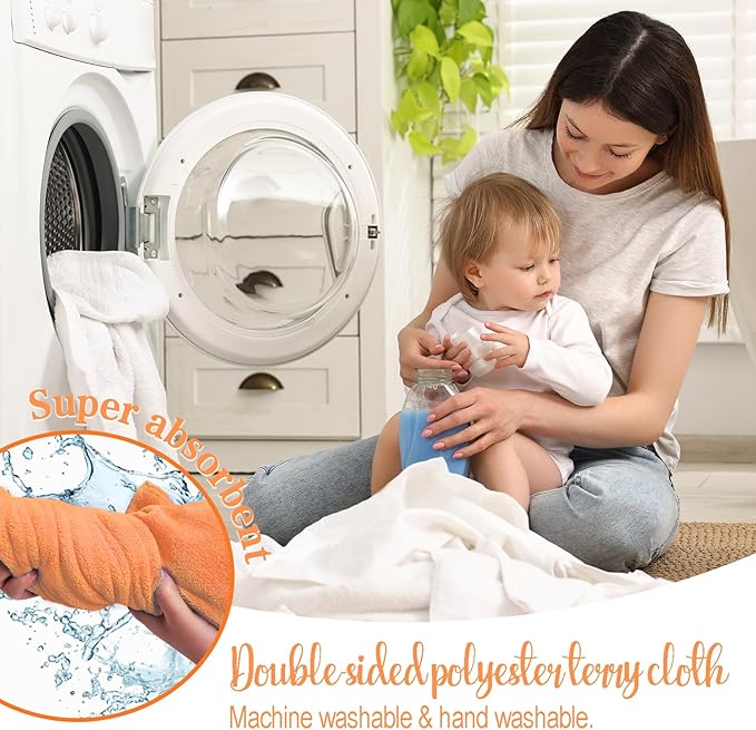 Baosity Custom Hooded Baby Towel with Name, Personalized Soft Absorbent Fox Bath Towel, Shower Towels for Girls Boys, Easter Brithday for Kids Baby, Toddler, Newborn Essential