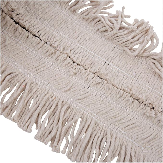 Boardwalk Flash Forty Disposable Dustmop, Cotton, 5", Natural