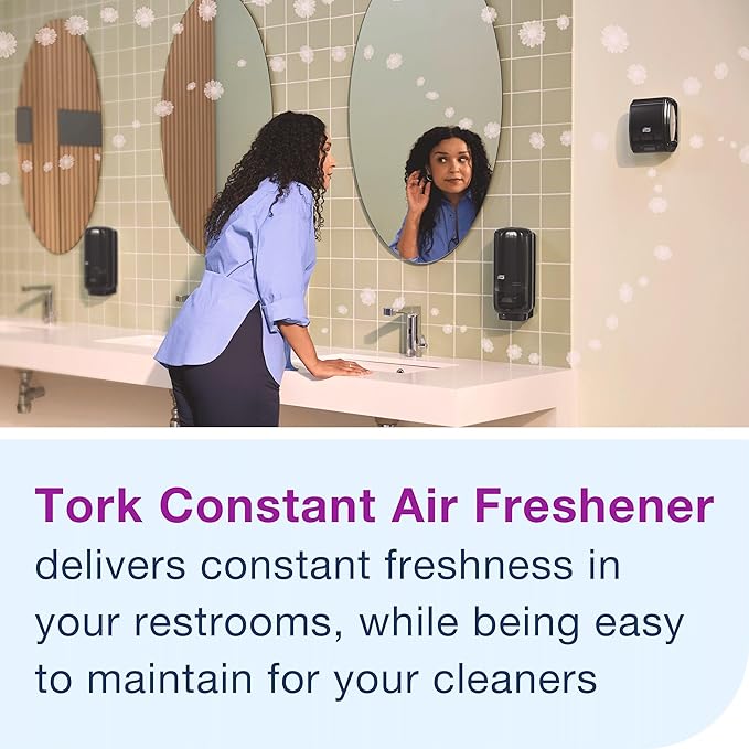 Tork Constant Air Freshener Dispenser, White A3, 6/1, 256021