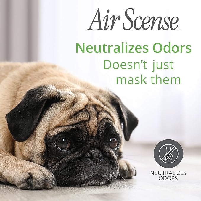 Air Scense Air Freshener Deodorizer Room Spray for Bathroom & Home, Essential Oils, Natural Variety (Orange, Lavender, Lime & Vanilla)- 7 fl oz (4-Pack)