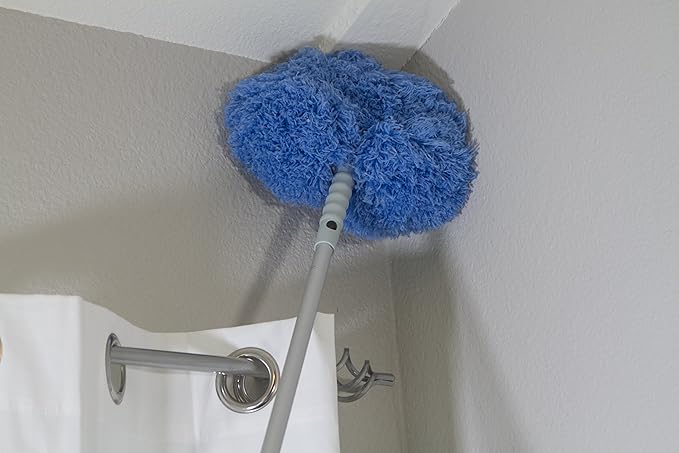Sophisticlean Extendable Ceiling Fan Duster, Telescoping Pole, Fan Blade Cleaner