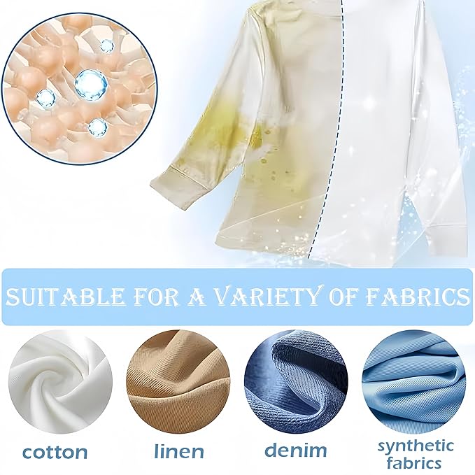 Clothing Emulsifier, 2026 Upgrade Non Ionic Emulsifier Clothing Cleaner No Damage Fabric Spot, Multi-Purpose Stain Remover (1Pcs)