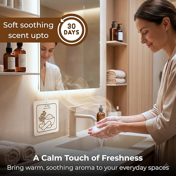 Sandal Mist - Room Deodorizer Gel Odor Eliminator For Home - Bathroom Air Freshener Odor Absorber - Closet Deodorizer - Long Lasting Non Plug In Strong Scent For Kitchen Trash Basement Rv Smell