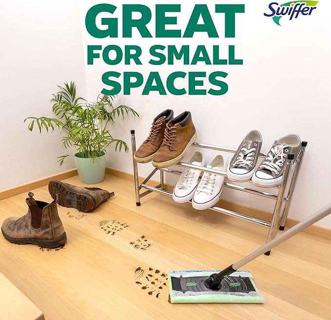 Swiffer Heavy Duty Mop Wet Multi-Surface Cloth Refills for Floor Mopping and Cleaning, Pet with Febreze Odor Defense, 20 count