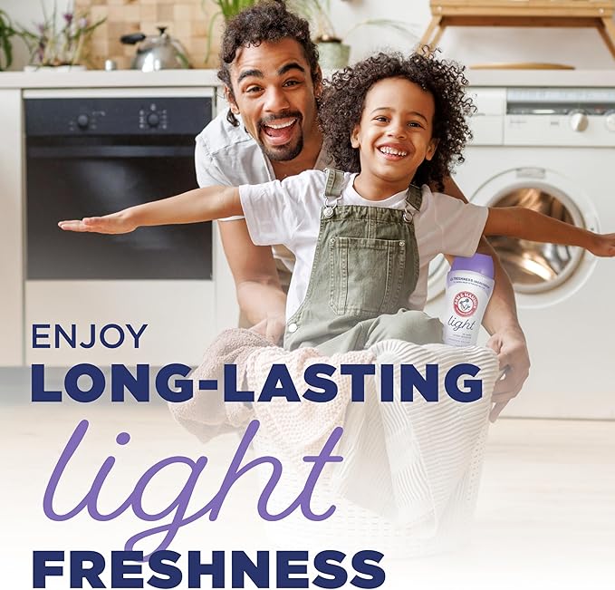 ARM & HAMMER Light In-Wash Scent Booster, Laundry Scent Booster Lavender Escape_scent, 24 Oz (Pack of 6)