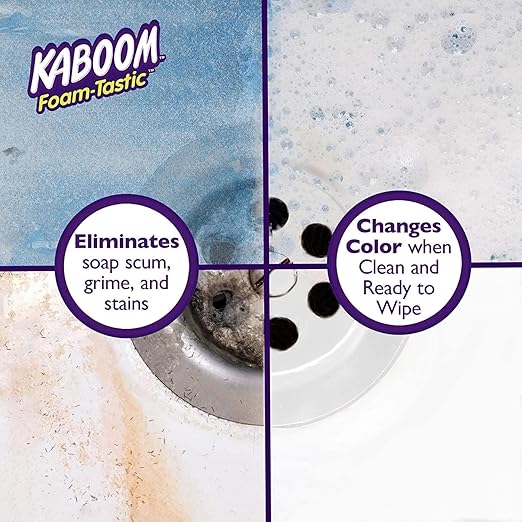 Arm & Hammer 57037-35270 Kaboom Foam-Tastic with OxiClean Fresh Scent, 19 oz (Pack of 8)
