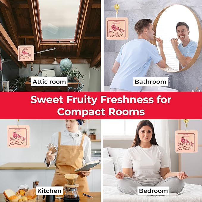 Sugar Berries - Room Deodorizer Gel Odor Eliminator For Home - Bathroom Air Freshener Odor Absorber - Closet Deodorizer - Long Lasting Non Plug In Strong Scent For Kitchen Trash Basement Shoe Rack