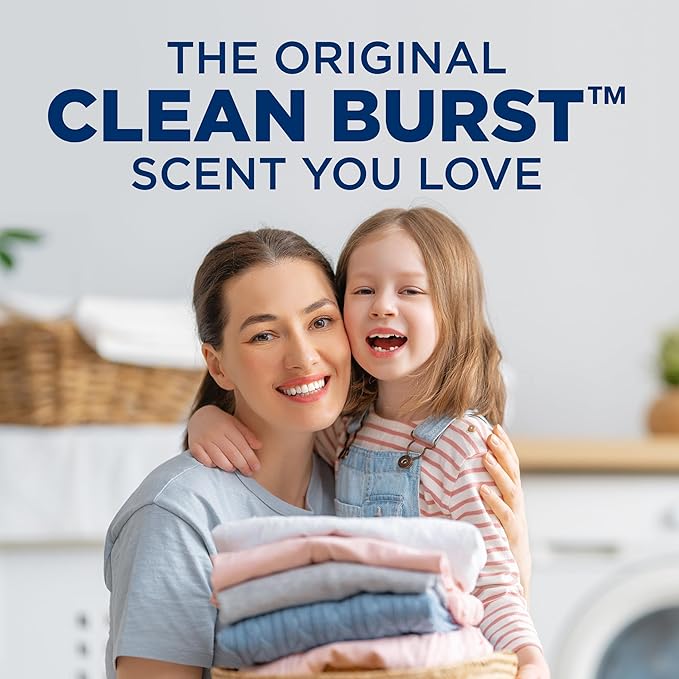 ARM & HAMMER Liquid Laundry Detergent, Clean Burst Fresh, 170 fl oz, 170 Loads