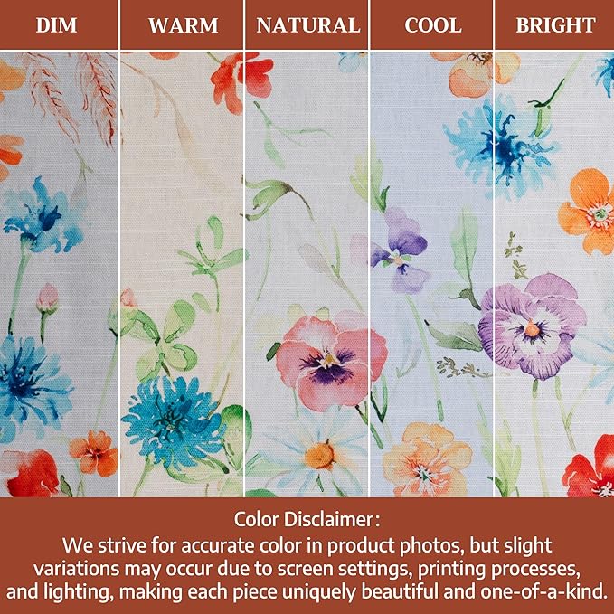 Maison d' Hermine 100% Cotton Cloth Napkins Set of 4 Everyday Reusable Square Napkins Cloth Washable Dinner Party Wedding Restaurant Hotel Kitchen Spring Summer (Summer Whisper, 20" x 20")