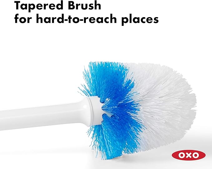 OXO Good Grips Toilet Brush & Replacement Head Bundle