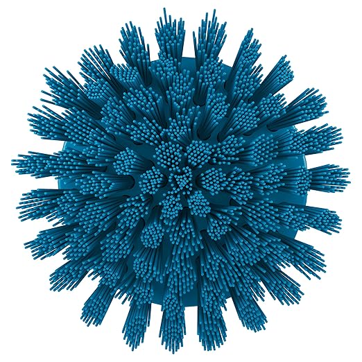 Vikan 8700 HyDrive Round Brush Ø90mm Very Hard Drill Cleaning Food Grade (Blue)