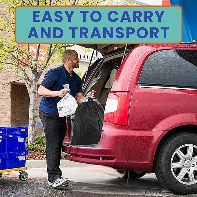 Travel Laundry Detergent Sheets and Foldable Travel Laundry Bag – Compact Laundry Detergent Sheets for Traveling, Dirty Clothes Laundry Bag for Hotels, Cruises & Suitcases