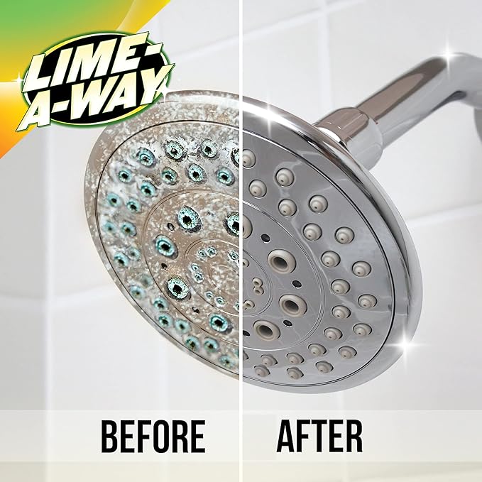Lime-A-Way Bathroom Cleaner, Removes Lime Calcium Rust, 32 oz (Pack of 2)