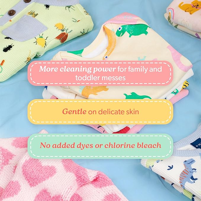 Dreft Baby Liquid Laundry Detergent, Gentle on Sensitive Skin Laundry Soap, 150 fl oz, 114 Loads (Packaging May Vary)