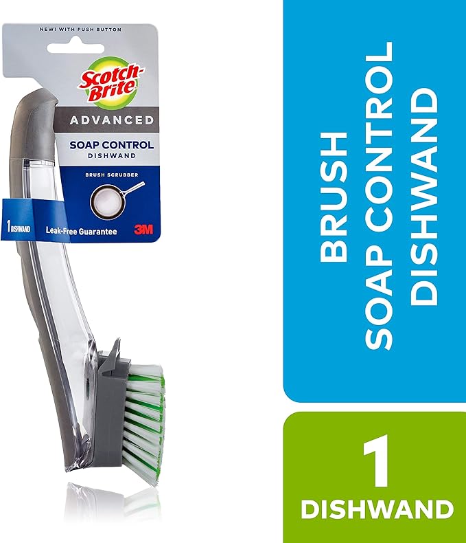 Scotch-Brite Dishwand Brush Scrubbers for Cleaning Dishes (2-pack)