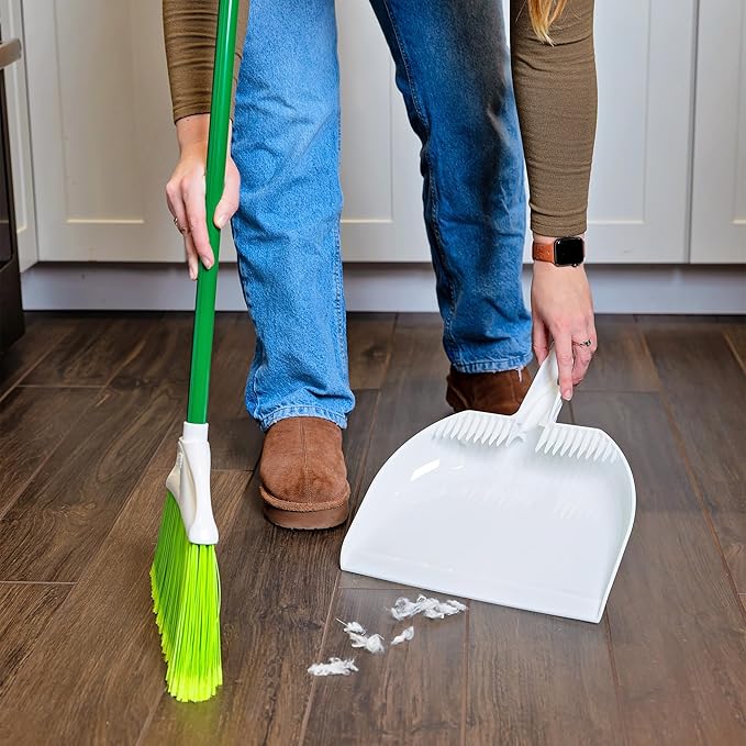Libman PetPlus Angle Broom with Dustpan