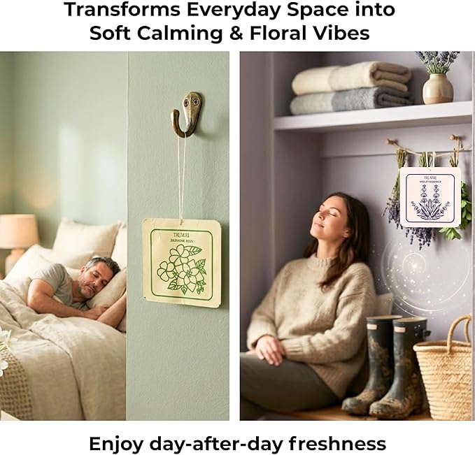 Room Deodorizer Gel Odor Eliminator For Home - Variety Pack Of 3 - Violet Essence|Amber Rose|Jasmine Kiss Bathroom Air Freshener Odor Absorber - Long Lasting Strong Scent For Kitchen Trash Closet