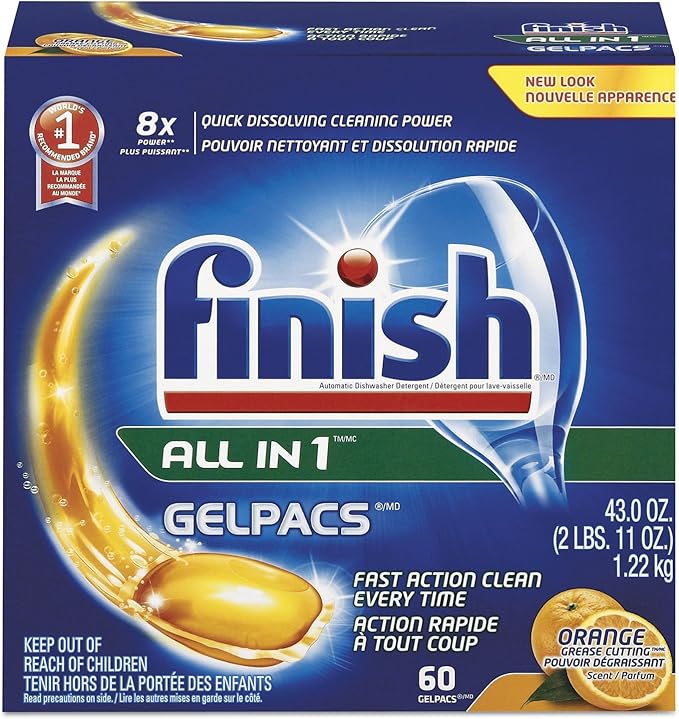 Reckitt RAC81181 - Dish Detergent Gelpacs