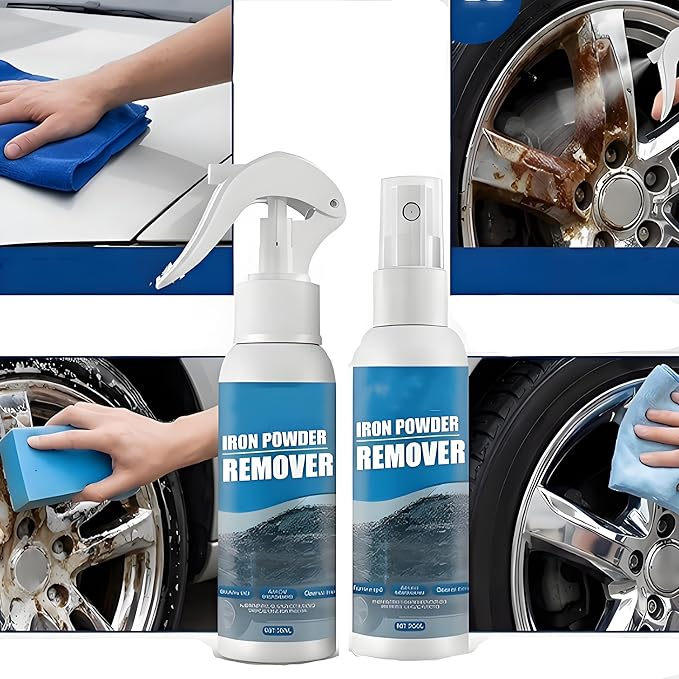 2026 Multi-functional Quick-Acting Rust Removal Spray, 100 Ml Large Capacity Fast Acting Rust Remover Spray, Application for Metal Bikes Tools Tools Cars & Household Surfaces. (1pc)