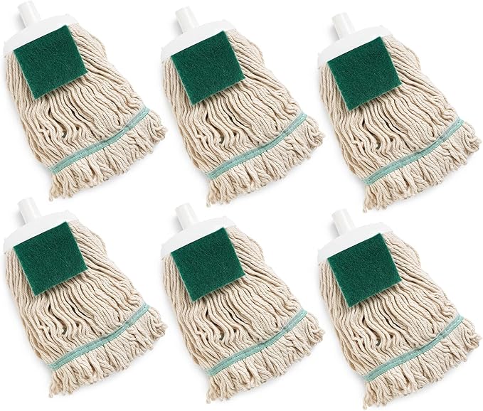 12oz Cotton Wet Mop Refill Case of 6