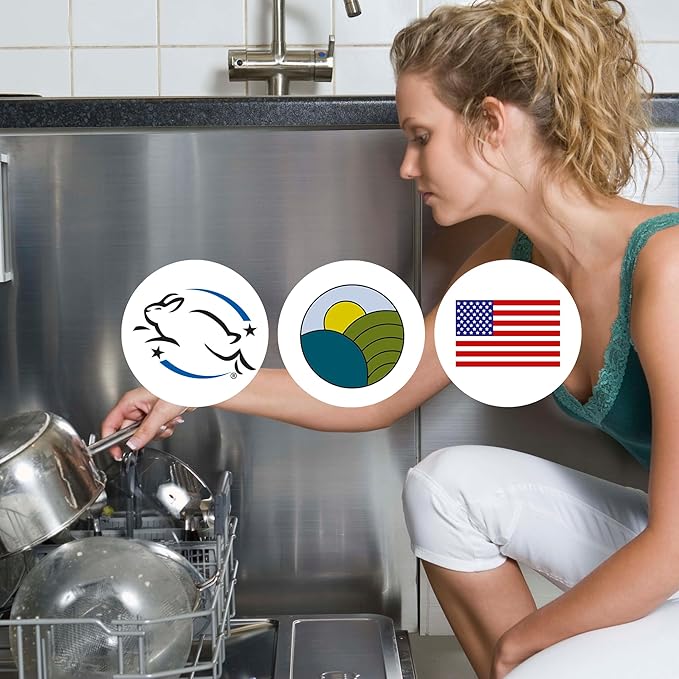 Powerizer Dishwasher Machine Cleaner Pods, 12 Count | Deep Clean Your Dishwasher Machine | Removes Odor & Buildup | Eco-Friendly, Biobased, Non-Toxic Formula