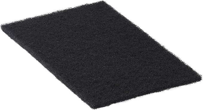 Americo Manufacturing 510162 Heavy Duty Hand Cleaning Pads (60 per Pack), Black
