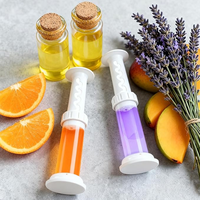 Toilet Cleaner Gel Stamp, Automatic Toilet Bowl Cleaner & Freshener, Helps Prevent Limescale & Odors, Lavender, Citrus, Mango & Tulip Scents, Bathroom Cleaning Essentials, 3-Pack