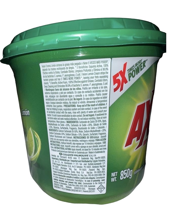 AXION EL VERDADERO ARRANCA GRASA UN PACK DE 850 GRAMOS