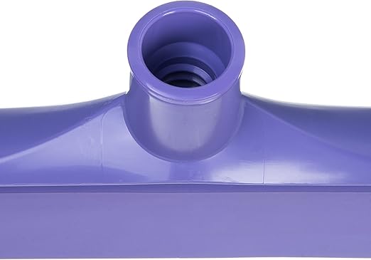SPARTA 3656868 Plastic Floor Squeegee, Shower Squeegee, Heavy Duty Squeegee With Rubber Blade For Windows, Glass, Shower Doors, Floors, Windshields, 24 Inches, Purple, (Pack of 6)