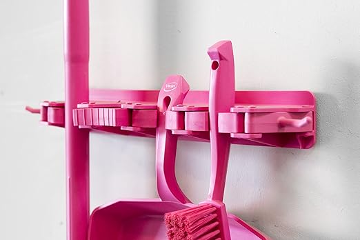 Vikan 56601 Dust Pan,11.5",PP,Pink