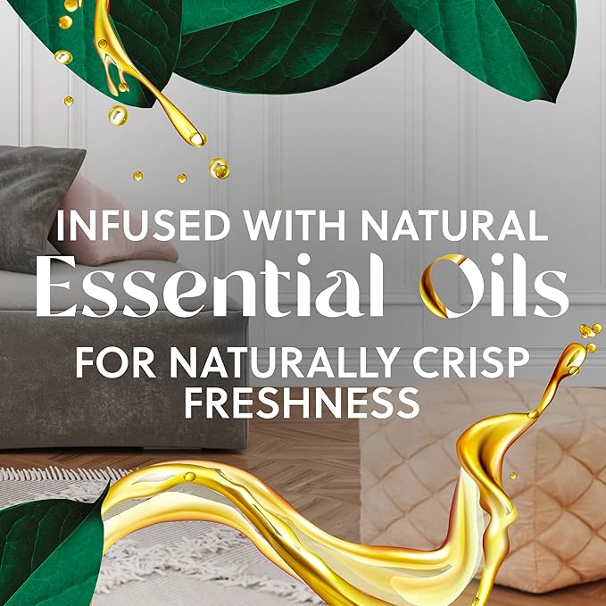 Air Wick Plug in Scented Oil Refill, 5ct, Calming Sea Spray & Breeze, Air Freshener, Essential Oils (Pack of 2)