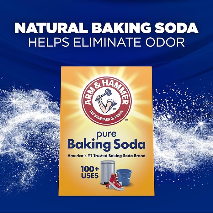 ARM & HAMMER Powder Laundry Detergent, Alpine Clean, 9.56 lb, 155 Loads (Pack of 3)