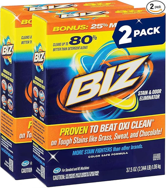 BIZ Powder - 37.5 oz (Pack of 2)