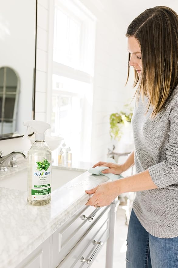Ecomax Natural Spearmint Bathroom Cleaner, 800 ML