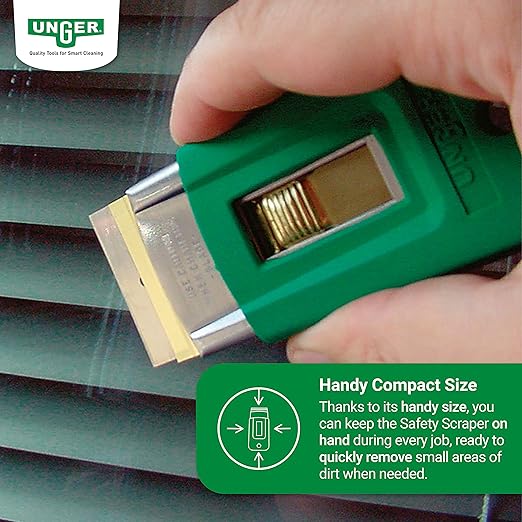 Unger-SR040CT Safety Scrapers , Green, 50 count (Pack of 1)