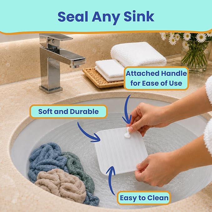 Travel Laundry Detergent Sheets Kit – Laundry Detergent Sheets 50-Count + Lightweight Travel Clothesline & Universal Sink Stopper with Canvas Bag and Frosted Zip Pouch for Hotels, Cruises & Trips