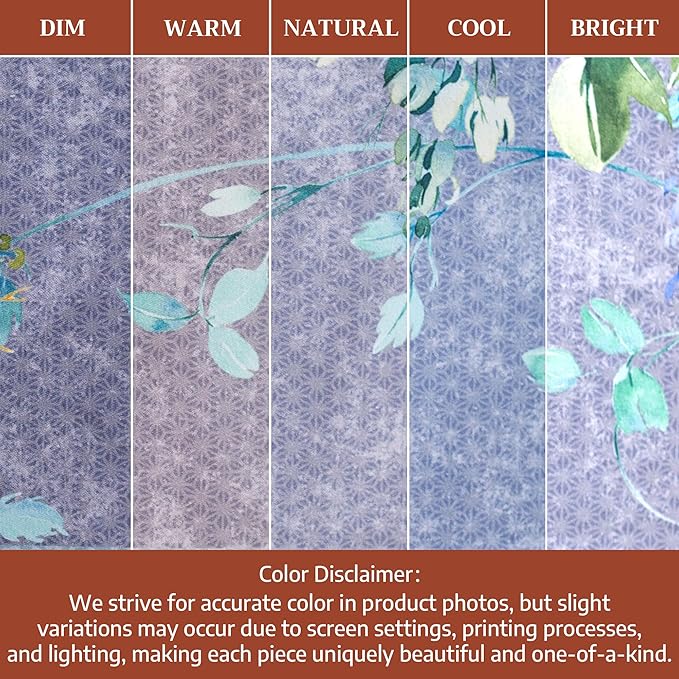 Maison d' Hermine Kitchen Towels Set of 3 100% Cotton 27.50" x 20" Reusable Cloth Tea Dish Towels Absorbent with Hanging Loop for Farmhouse Hotel Spring Summer - Sweet Rose Lavender - Lush
