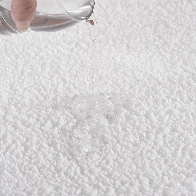 Bath Rugs Bathroom Mat Soft Absorbent Plush Shaggy Soft Floor Non Slip Shower Bath Tub Machine Washable