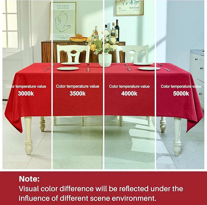 IVAPUPU Textured Linen Table Cloth for Rectangle Table - Waterproof Fabric Tablecloth Rectangular Wrinkle Free Wipeable Dining Cover for Wedding/Birthday/Party/Holiday Decor, 60 x 120 Inch